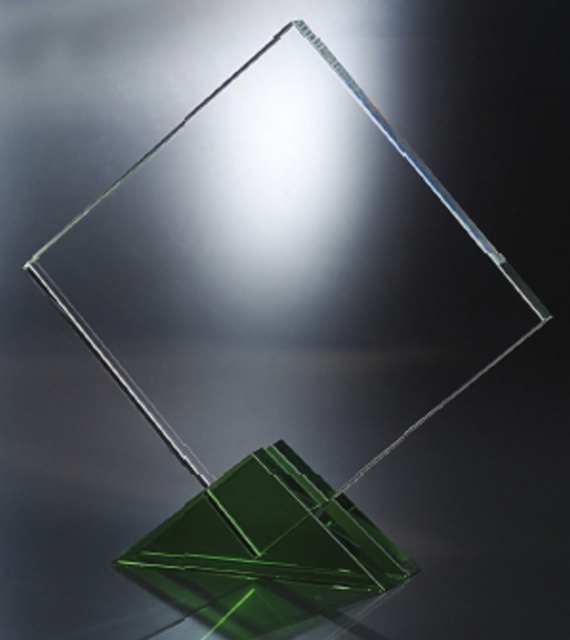 Emerald Square (10"x10")